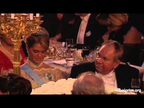 Clip: Anthony J. Leggett's speech at the Nobel Banquet, December 10, 2003