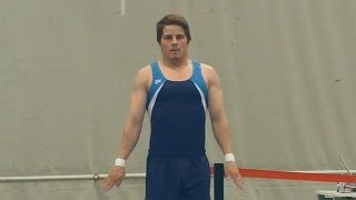 Eerik Isojoki - Gym Jyväskylä Finland 7.5.2016 - Fx - Artistic Gymnastics