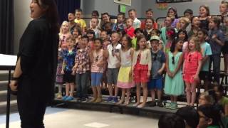 Ryan's 1st Grade Concert- Song 1 ( clip 1 of 2)