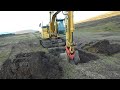 cat 315cl fitted with low ground pressure attachment "lightfoot"