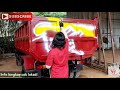 Pak jamari airbrush pemandangan dibak truk (MAUNG BANTEN)