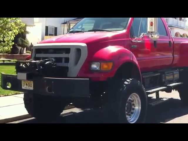 Ford F-750 pick up truck! - YouTube
