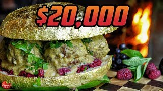 PEWDIEPIE'S GOLDEN BURGER! - $20,000 REAL 24K GOLD!