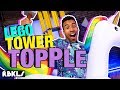 LEGO Tower Topple Challenge - REBRICKULOUS