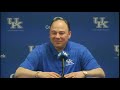 Kentucky Wildcats TV: Barry Rohrssen Press Conference