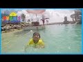 Family Fun Beach Water Slide for kids Chocolate Egg Surprise ...