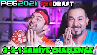 3-2-1 SANİYE CHALLENGE! ÖYLE BİR GOL KAÇTI Kİ ÜMİDİ ÇILDIRDI! | ÜMİDİYLE PES 202