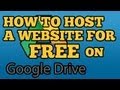 Watch Free Website Hosting on Google Drive Video