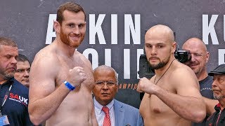 Joshua vs. Povetkin FULL UNDERCARD WEIGH IN | Matchroom Boxing