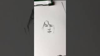 BTS Jin Drawing