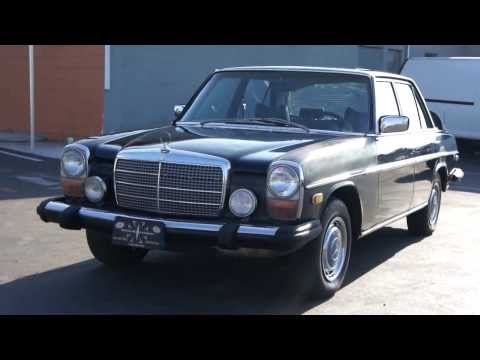 W114 W115 Mercedes Benz 300D Diesel 1975 Classic Bio Non Turbo 2500