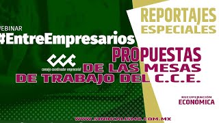 Propuestas de las mesas de trabajo de la Conferencia Nacional para la Recuperación Económica.