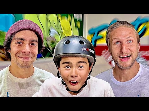 BRAILLE SKATE TEAM LIVE TRICK REQUEST!