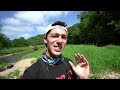 Aggressive Creek Fish Attack Live Crayfish Underwater Aggressive Creek Fish Attack Live Crayfish Underwater