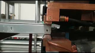 Door Top And Bottom Support Sheet Multiple Piston Spot Welding Machine