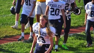 Brooke Liebsch Female Football Quarterback Liberty North Vs Liberty