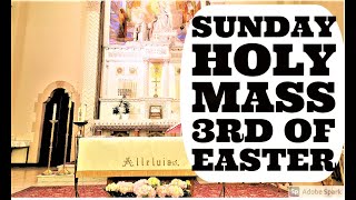 Sunday Holy Mass Online - 3rd Sunday of Easter Holy Mass