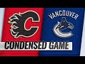 09/19/18 Condensed Game: Flames @ Canucks