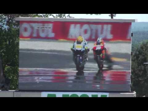 Valentino Rossi and Jorge Lorenzo 2010 Moto GP France Monster Energy