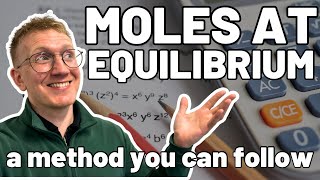 Calculating Moles At Equilibrium