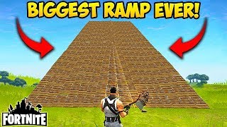BIGGEST RAMP EVER MADE! - Fortnite Funny Fails and WTF Moments! #28 (Daily Fortnite Funny Moments)