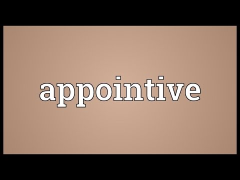 Header of appointive
