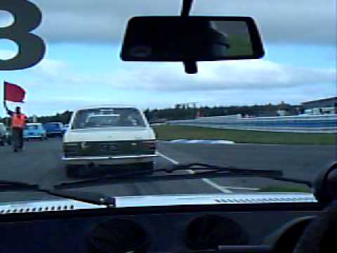 Fiat 128 coupe classic motor racing in Timaru South Island New Zealand