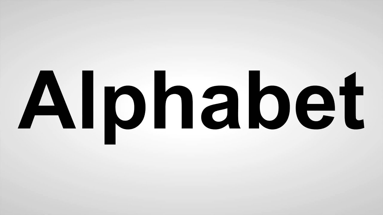 Alphabet - Deutsche Aussprache - YouTube