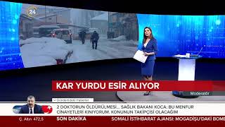 24 Tv Moderatör Heli̇n Aslan 24.12.2019