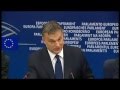 Orbán Viktor strasbourgi sajtótájékoztatója 2012.01.18