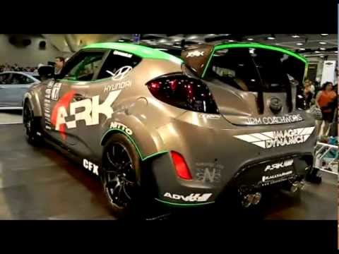 Hyundai Elantra Modified on 2012 Hyundai Veloster Ark Performance