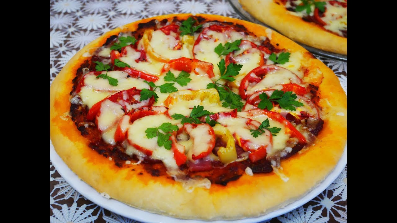 Очень вкусная пицца в домашних условиях Очень вкусная пицца в домашних условиях