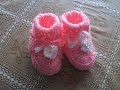 Zapatitos para bebe en crochet