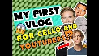 MY FIRST VLOG (feat. Pewdiepie, Poppy, Logan Paul, and many others)
