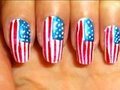 4th of July: U.S. Flag Nails