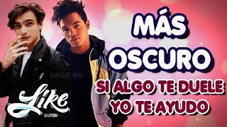 Más Oscuro - Like La Leyenda Letra