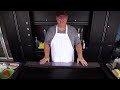 Hibachi Teppanyaki Griddle Top Cooking on a Outdoor Griddle Top