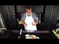 Hibachi Teppanyaki Griddle Top Cooking on a Outdoor Griddle Top