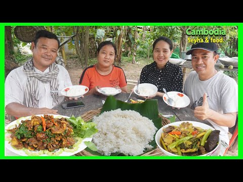 Travel Food In Rural!!! 1 Goose/ 2 Kind of food!!! Village Food In Choeung Teok Village!!!