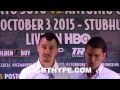LUCAS MATTHYSSE VS. VIKTOR POSTOL PRESS CONFERENCE