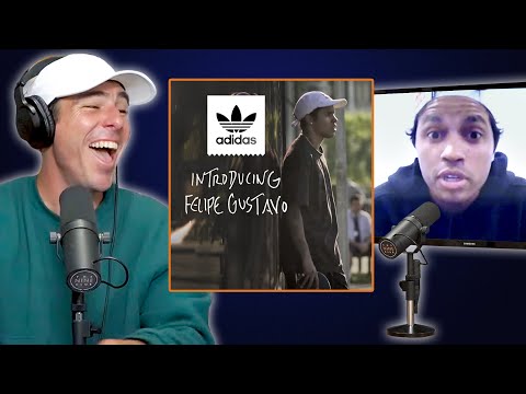 How Felipe Gustavo Got Sponsored By Adidas - Buying And Repping The Shoes Helped!