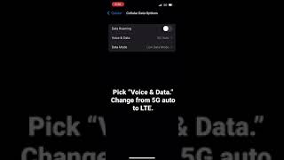 How To Switch Between 5G And 4G Lte On Your Iphone 12 Or 13