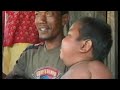 Indonesian baby smoking 40 cigarettes per day