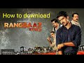 How to download Rangbaaz movie