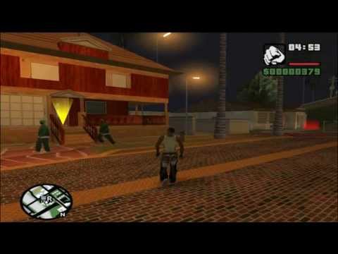 CJ remodelando su casa y el barrio de grove stret.(GTA San Andreas...