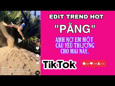 Cách Edit Trend "Anh Nợ Em Một Câu Yêu Thương Cho Mai Này" Nhảy Xuống Nước Hot TikTok|Xuyên Ưi