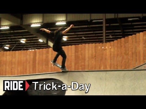 How-To F/S Nosegrinds with David Gonzalez - Trick-a-Day