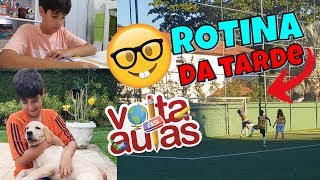 Minha Rotina Da Tarde 100% Real Volta As Aulas 2019 Pedro Maia
