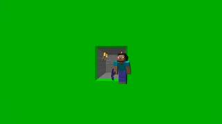 Minecraft Character Green Screen NO COPYRIGHT