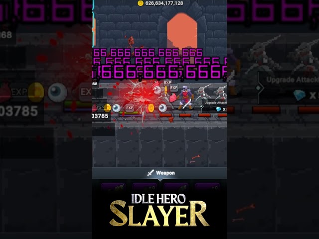 Idle Hero Slayer - Fantasy Pixel Dungeon Survival